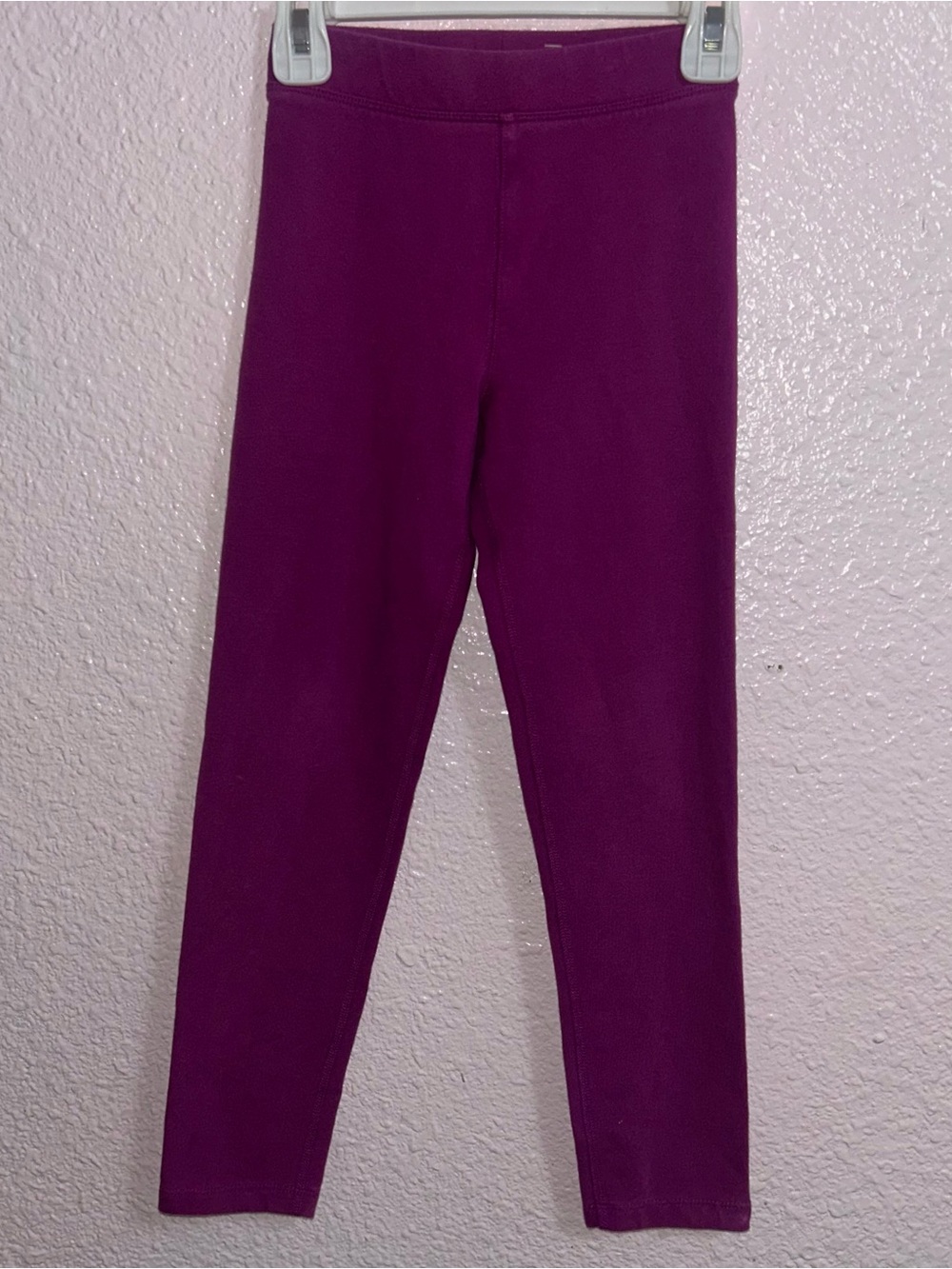 Primary Girls Plum Purple Stretch Leggings